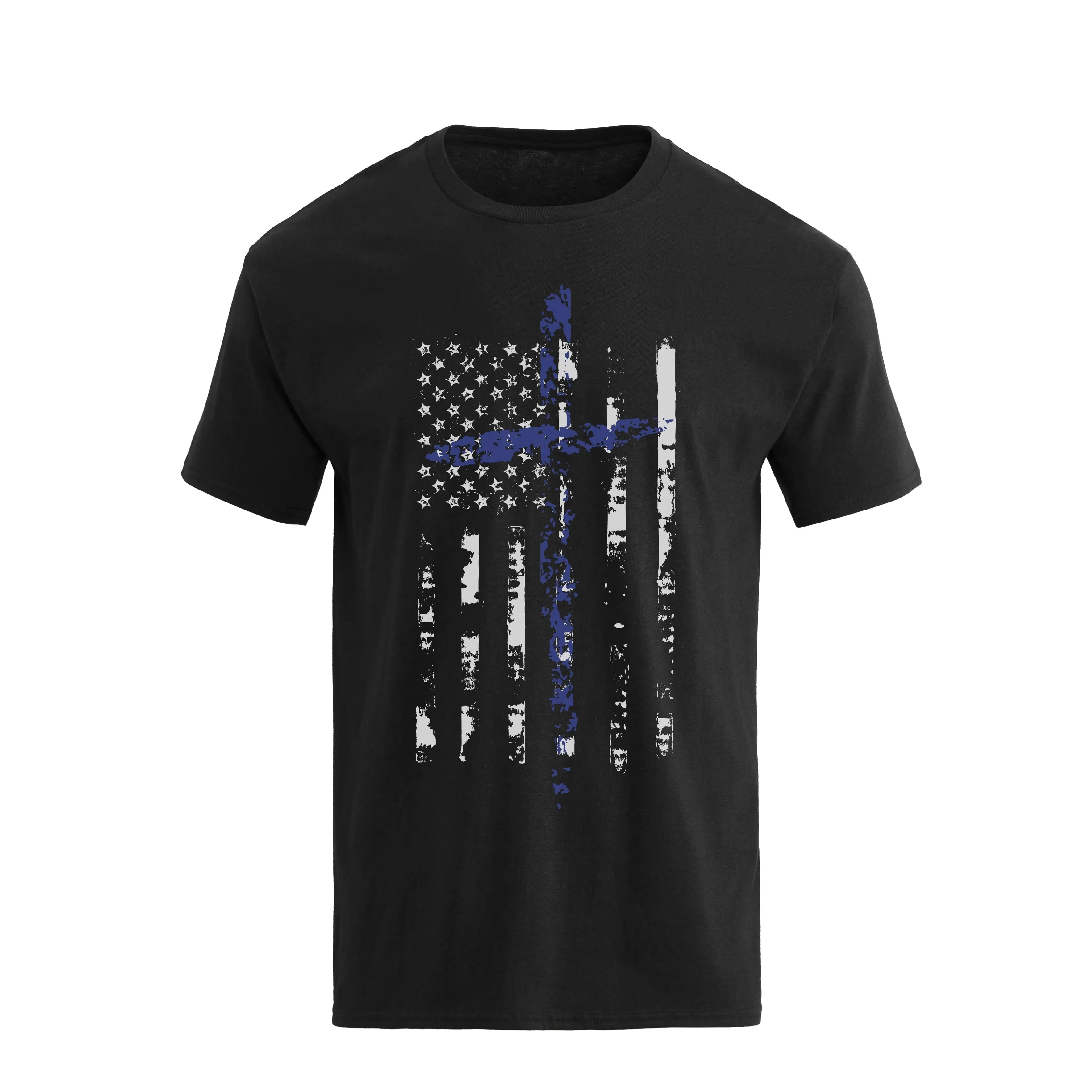 100% COTTON USA FLAG TEE -3 PACKS