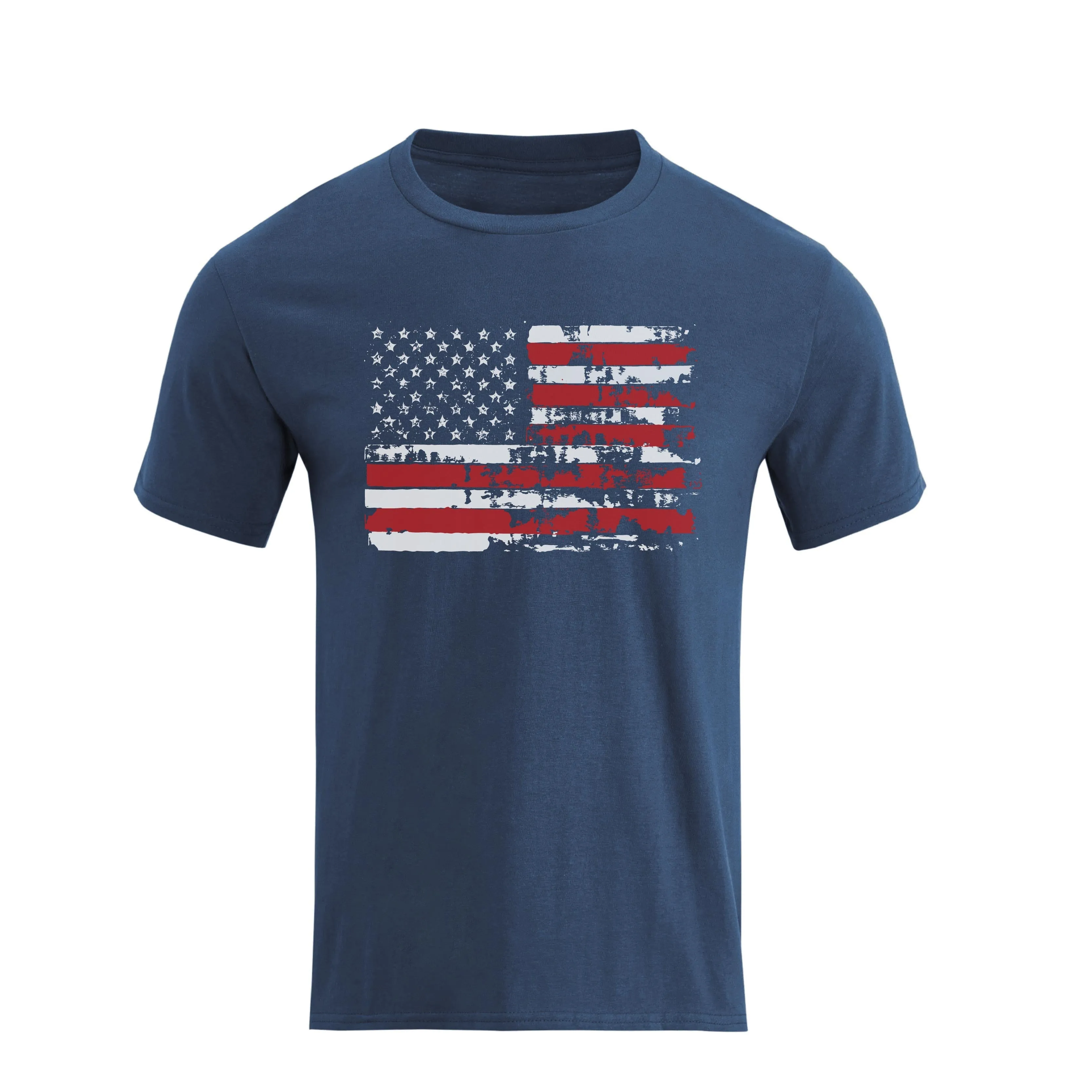 100% COTTON USA FLAG TEE -3 PACKS