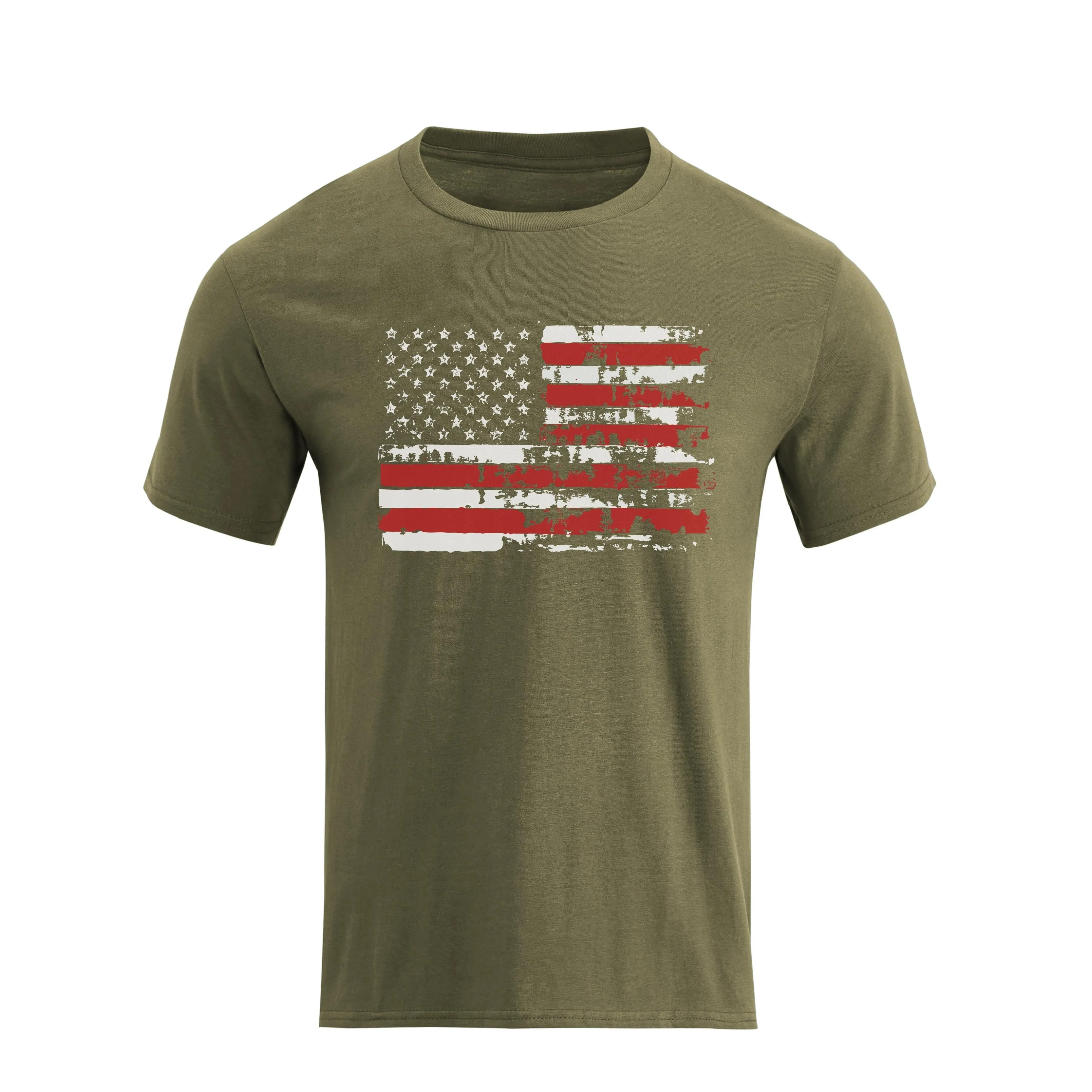 100% COTTON USA FLAG TEE -3 PACKS