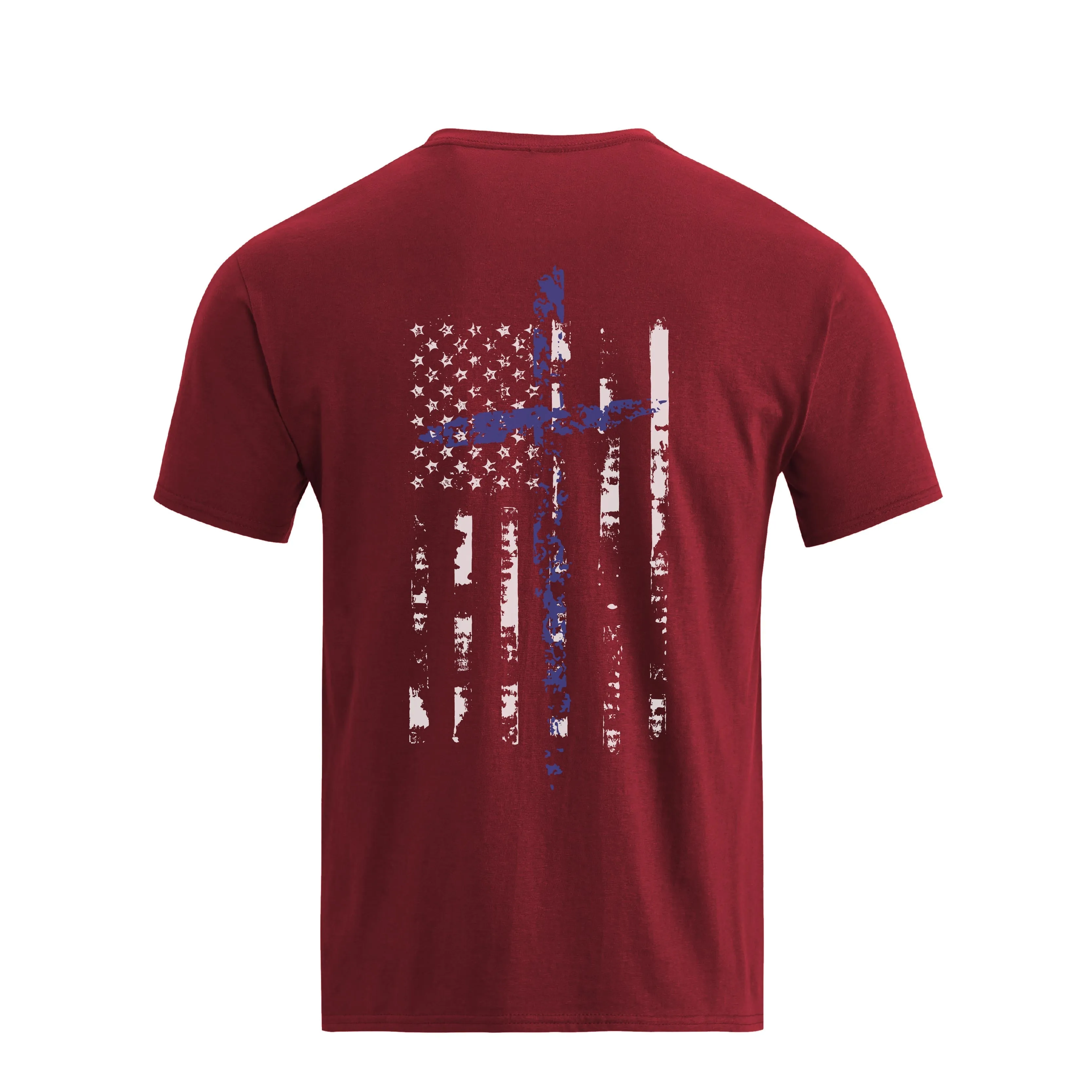 100% COTTON USA FLAG TEE -3 PACKS