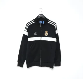 1980's Style REAL MADRID adidas Originals Football Jacket Track Top (M)