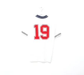 1990/92 GASCOIGNE #19 England Retro Umbro Home Football Shirt (S) Italia 90