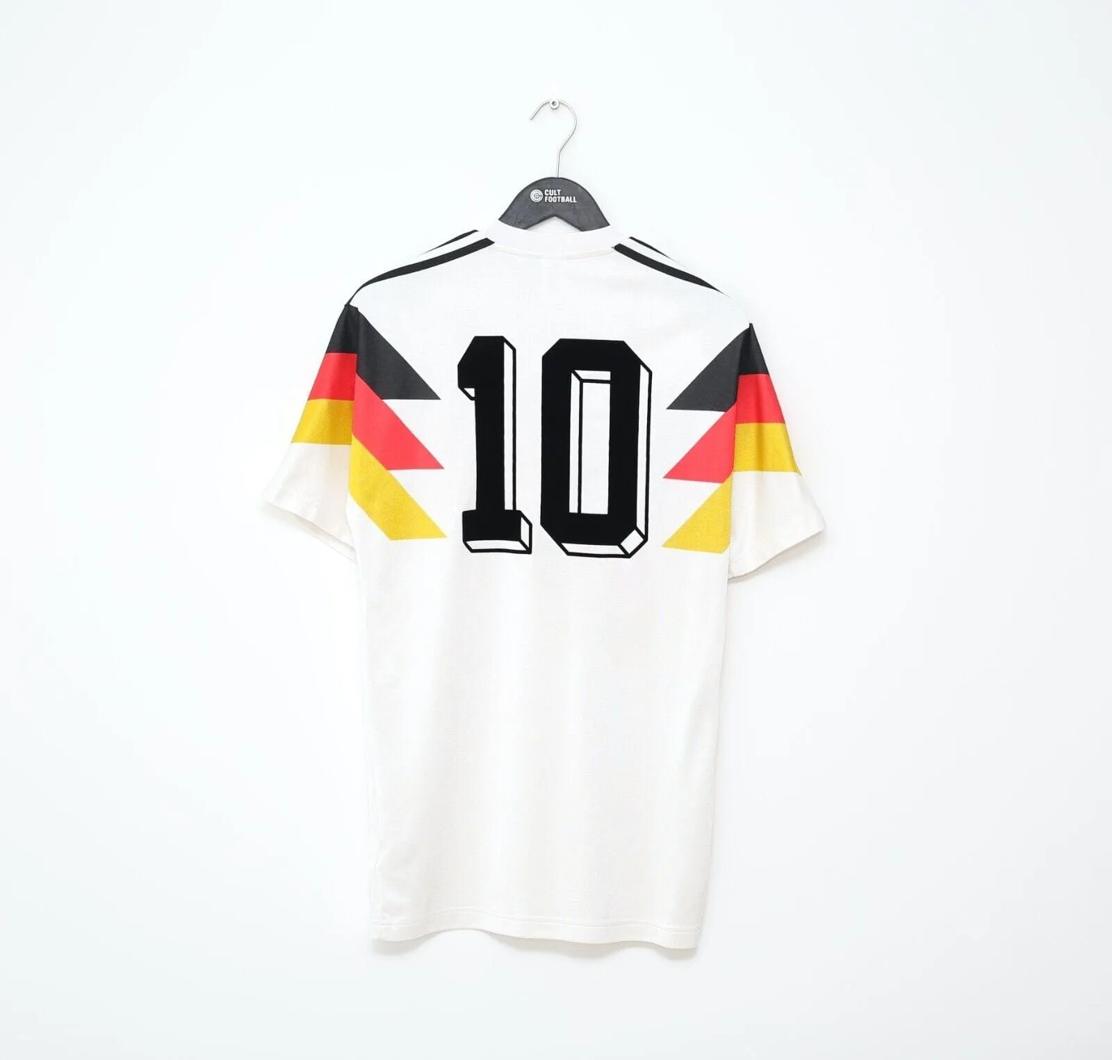 1990/92 MATTHAUS #10 West Germany Retro adidas Football Shirt (XS/S) Italia 90