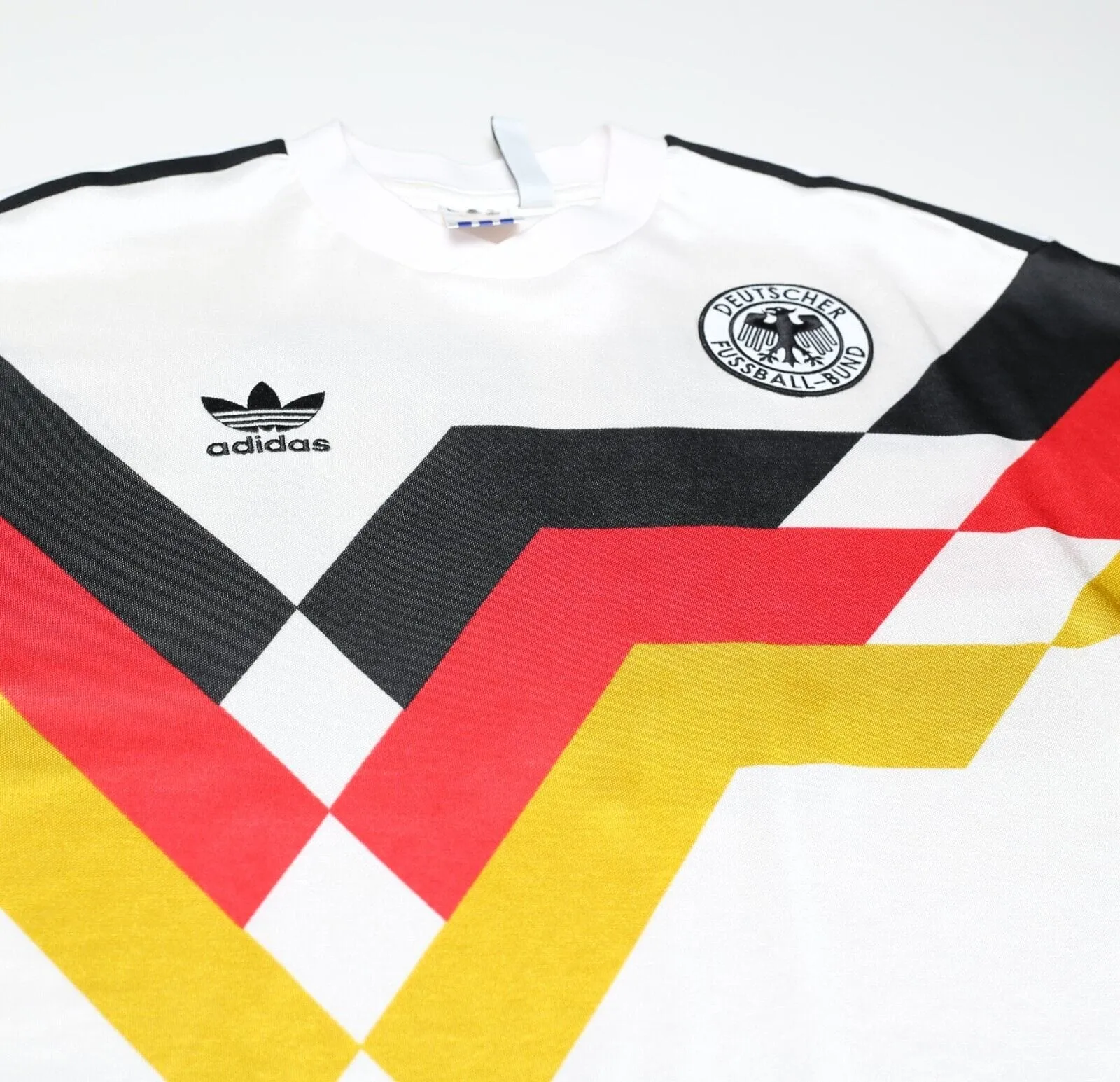 1990/92 MATTHAUS #10 West Germany Retro adidas Football Shirt (XS/S) Italia 90