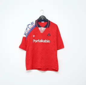 1993/95 YORK CITY Vintage Cavendish Sports Home Football Shirt Jersey (XL)