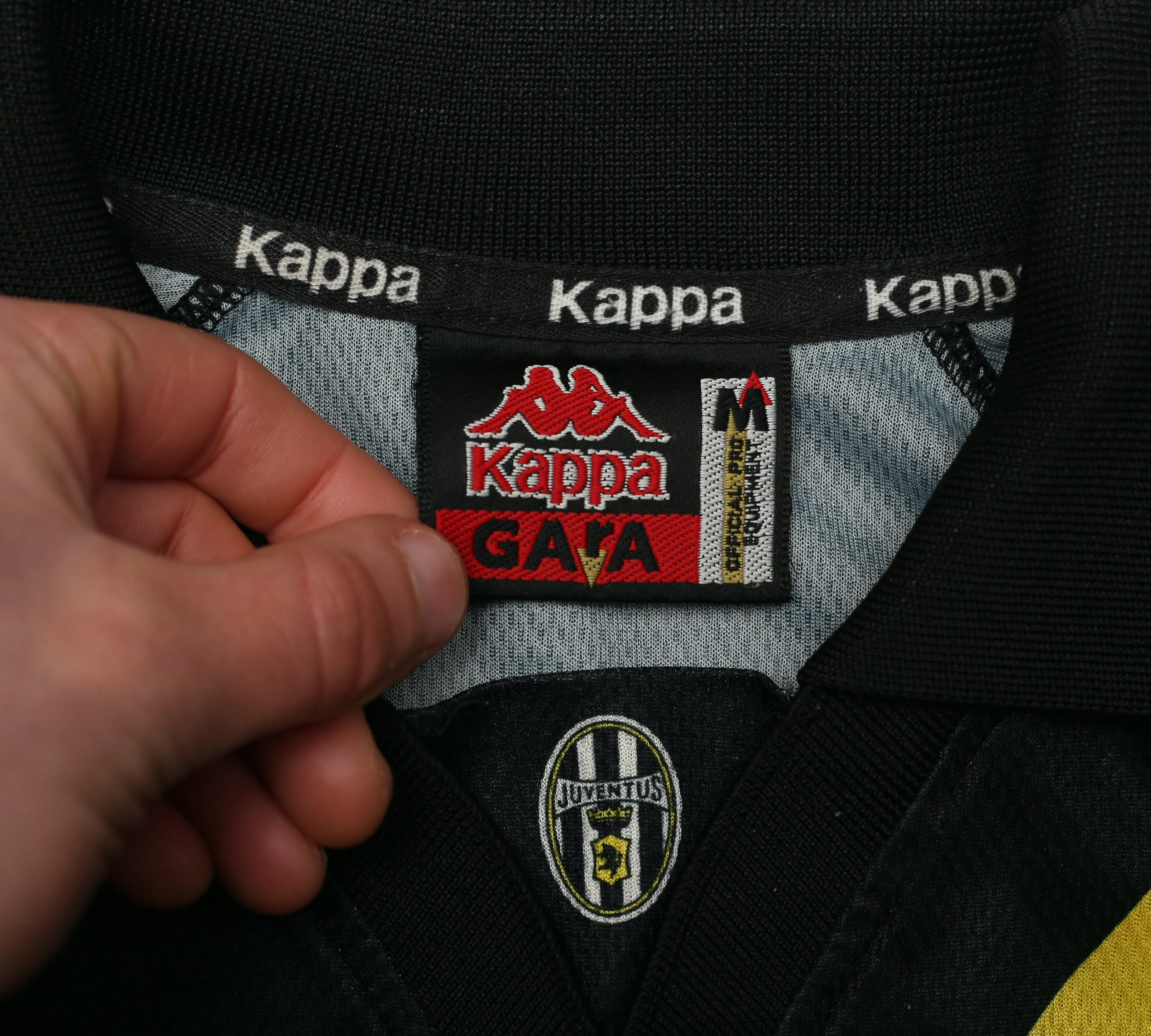 1996/97 JUVENTUS Vintage Kappa Third Football Shirt Jersey (M)