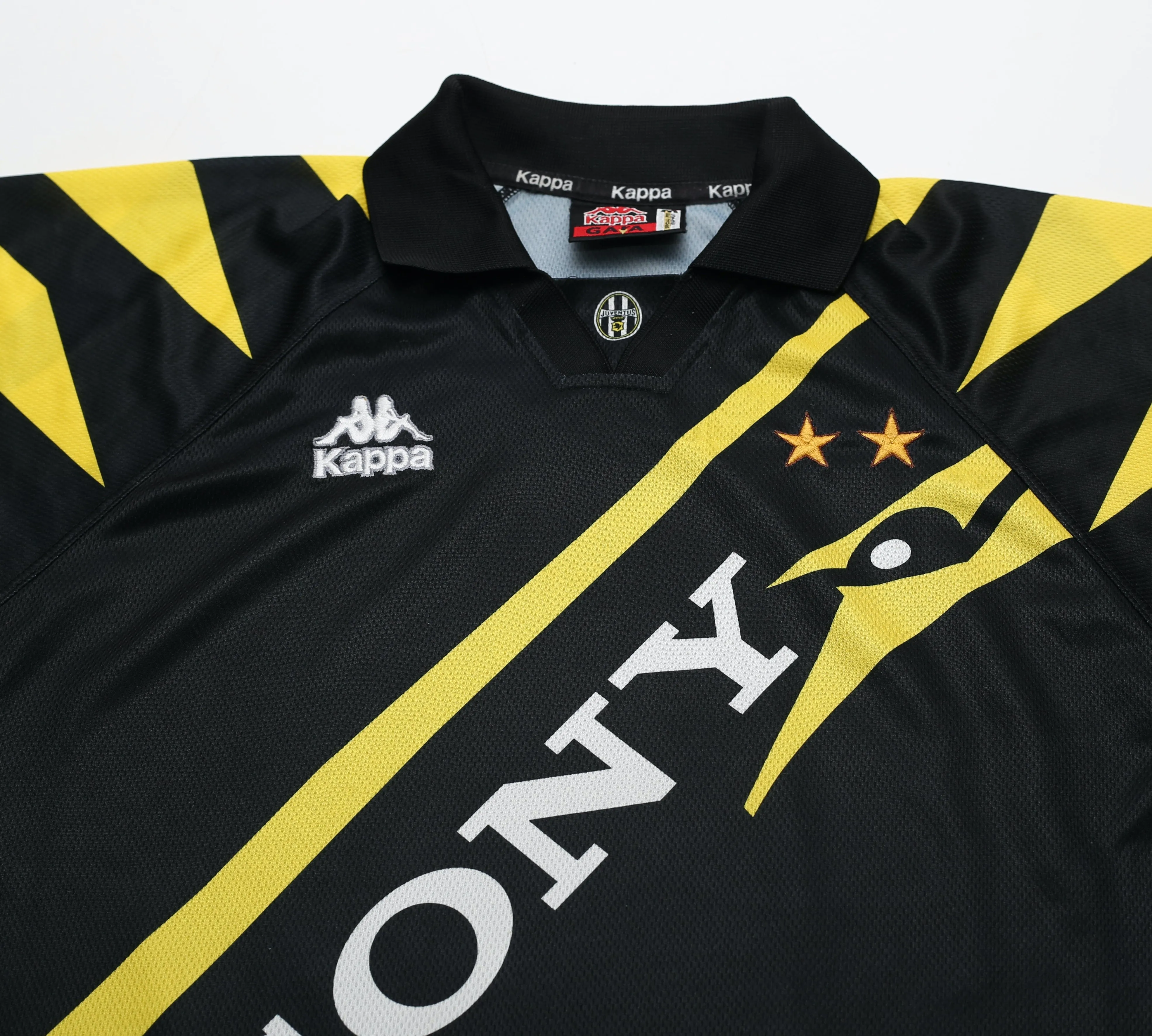 1996/97 JUVENTUS Vintage Kappa Third Football Shirt Jersey (M)