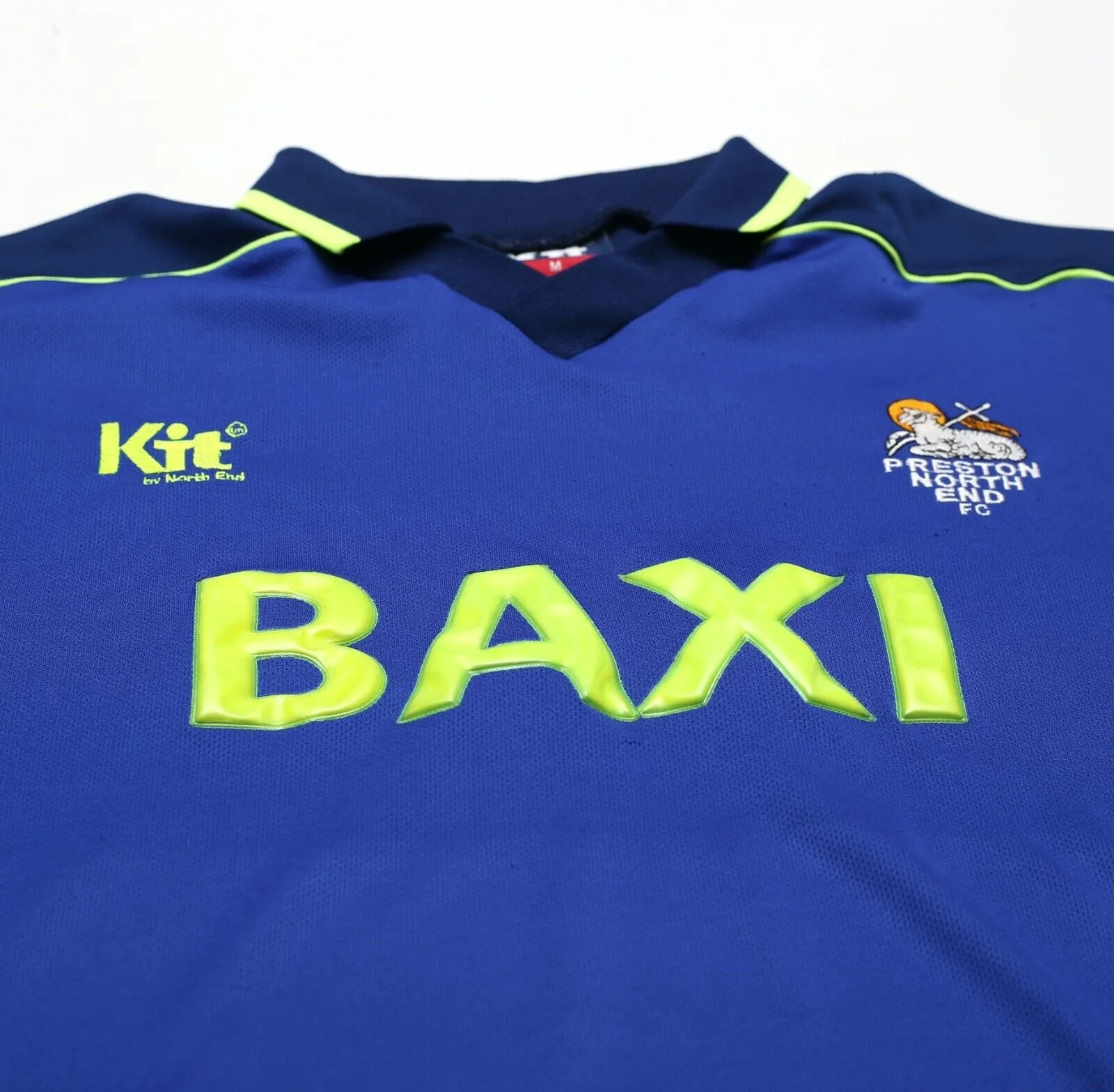 1996/98 PRESTON Vintage KIT By North End Football Third Shirt (M)