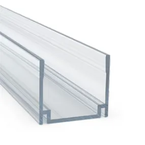 19mm X 17mm Aqs-510 Polycarbonate Profile 1000mm