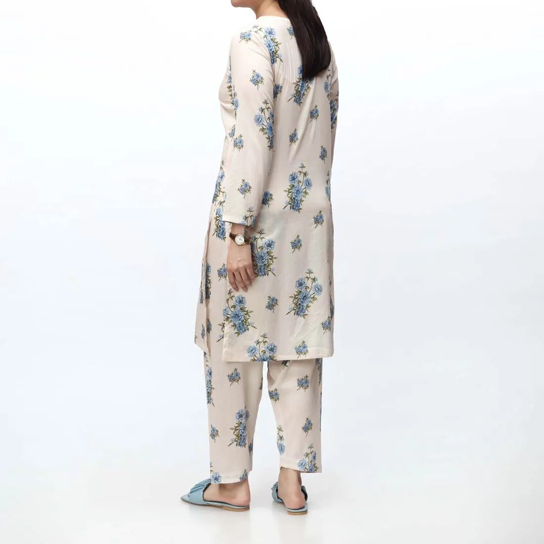 2PC - Unstitched Digital Printed Lawn Suit PS4806