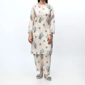 2PC - Unstitched Digital Printed Lawn Suit PS4806