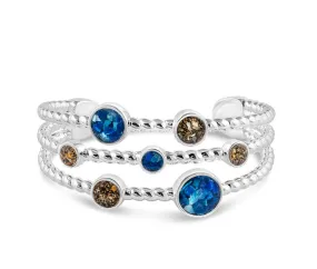 4ocean x Dune Rope Cuff Bracelet in Bali Blue