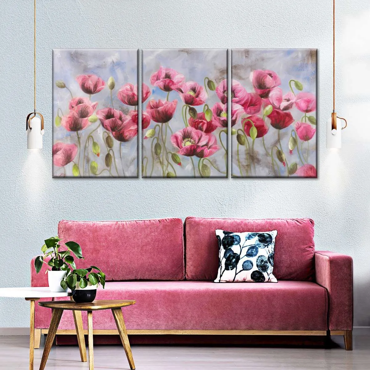 A Field Of Poppies Wall Art