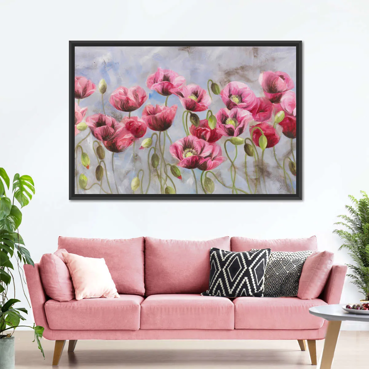 A Field Of Poppies Wall Art