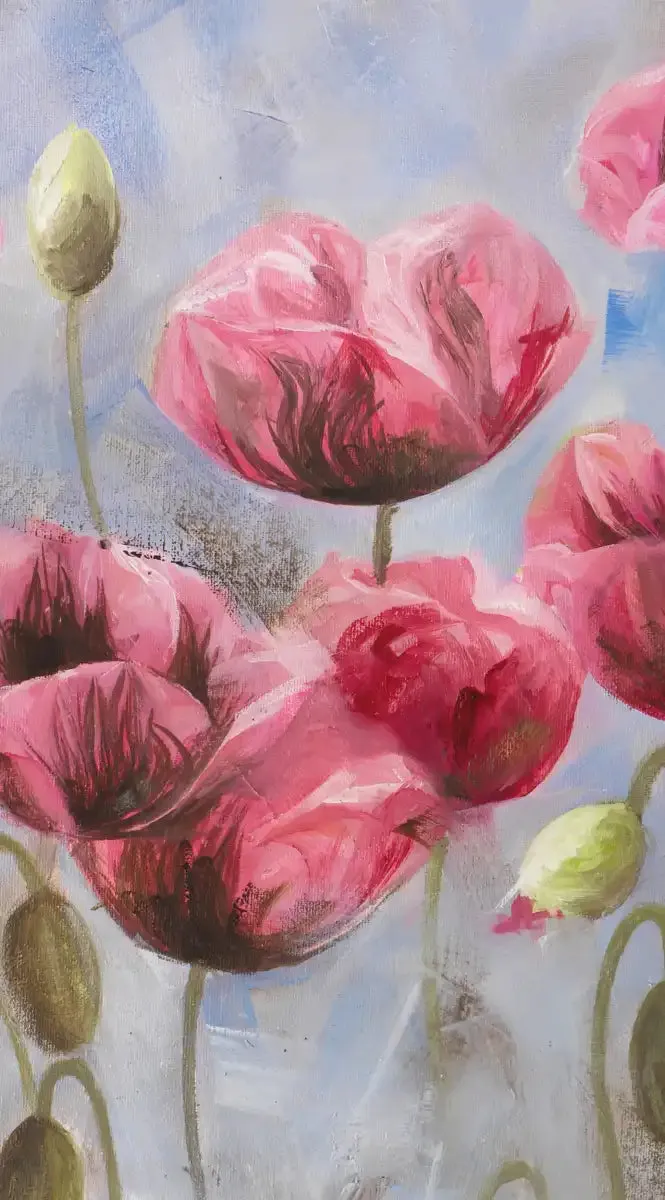 A Field Of Poppies Wall Art