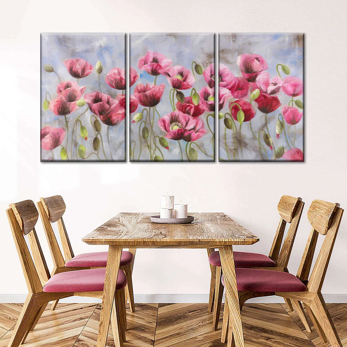 A Field Of Poppies Wall Art