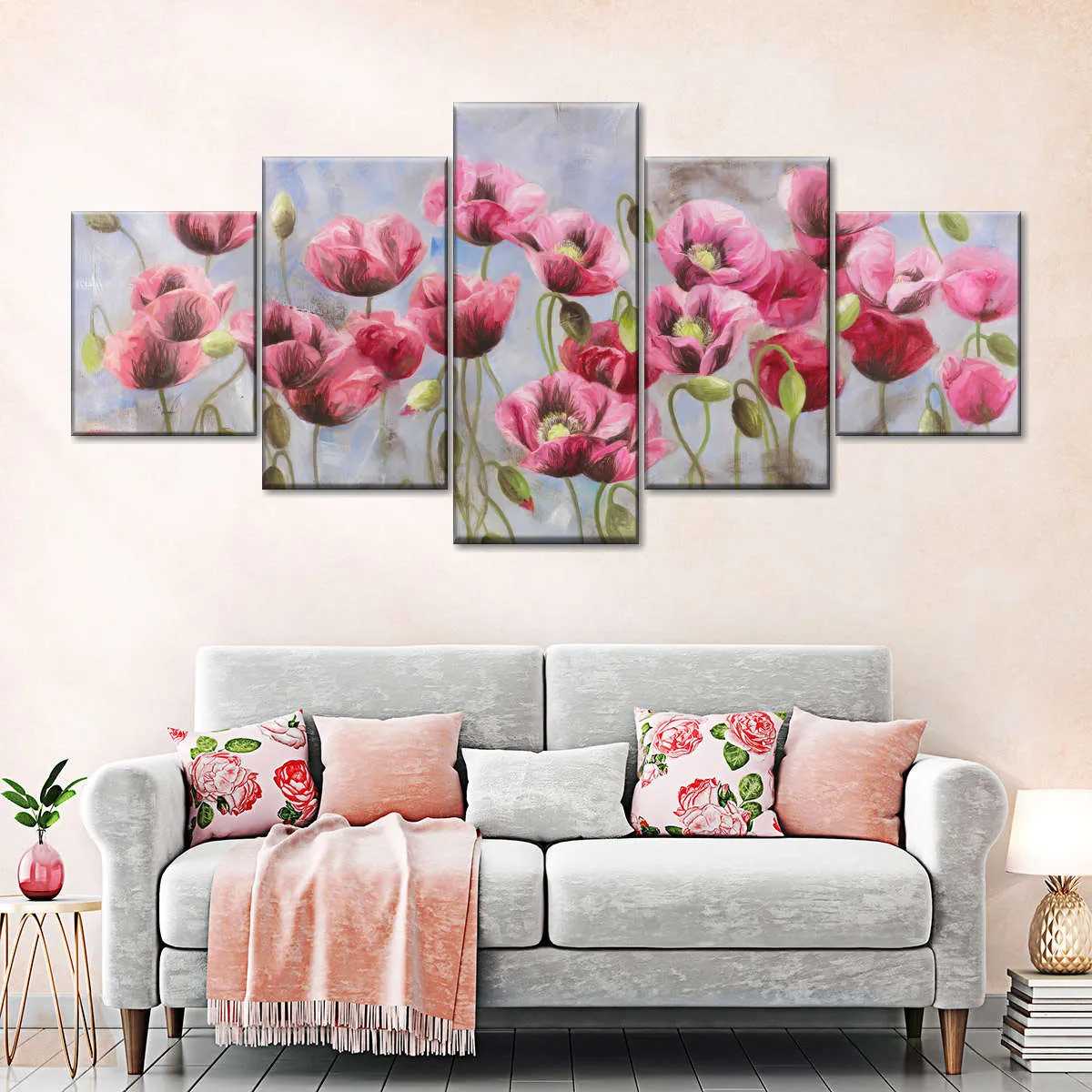 A Field Of Poppies Wall Art