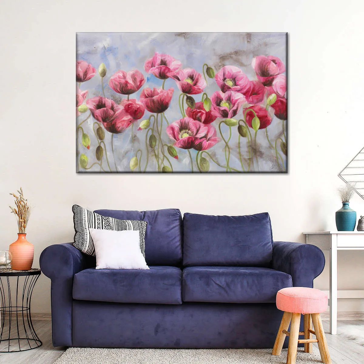 A Field Of Poppies Wall Art