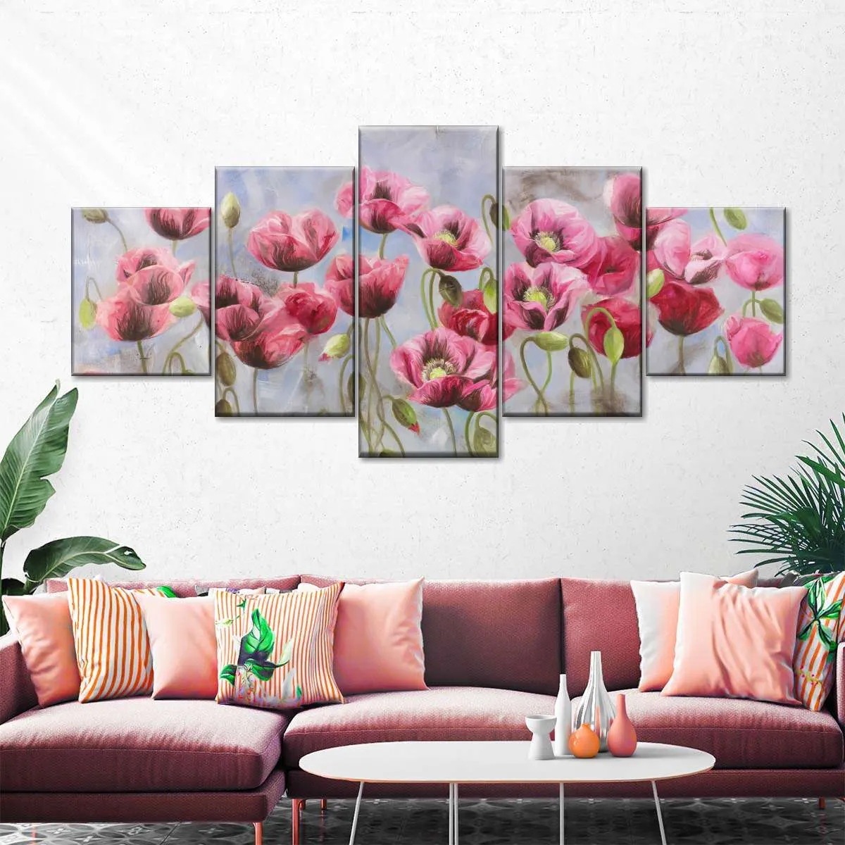 A Field Of Poppies Wall Art