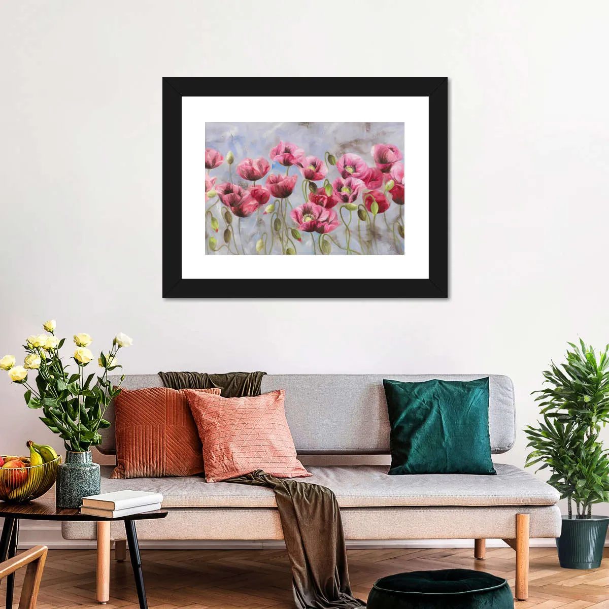 A Field Of Poppies Wall Art