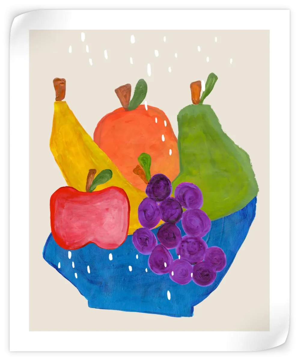 A Fruit Bowl Wall Art