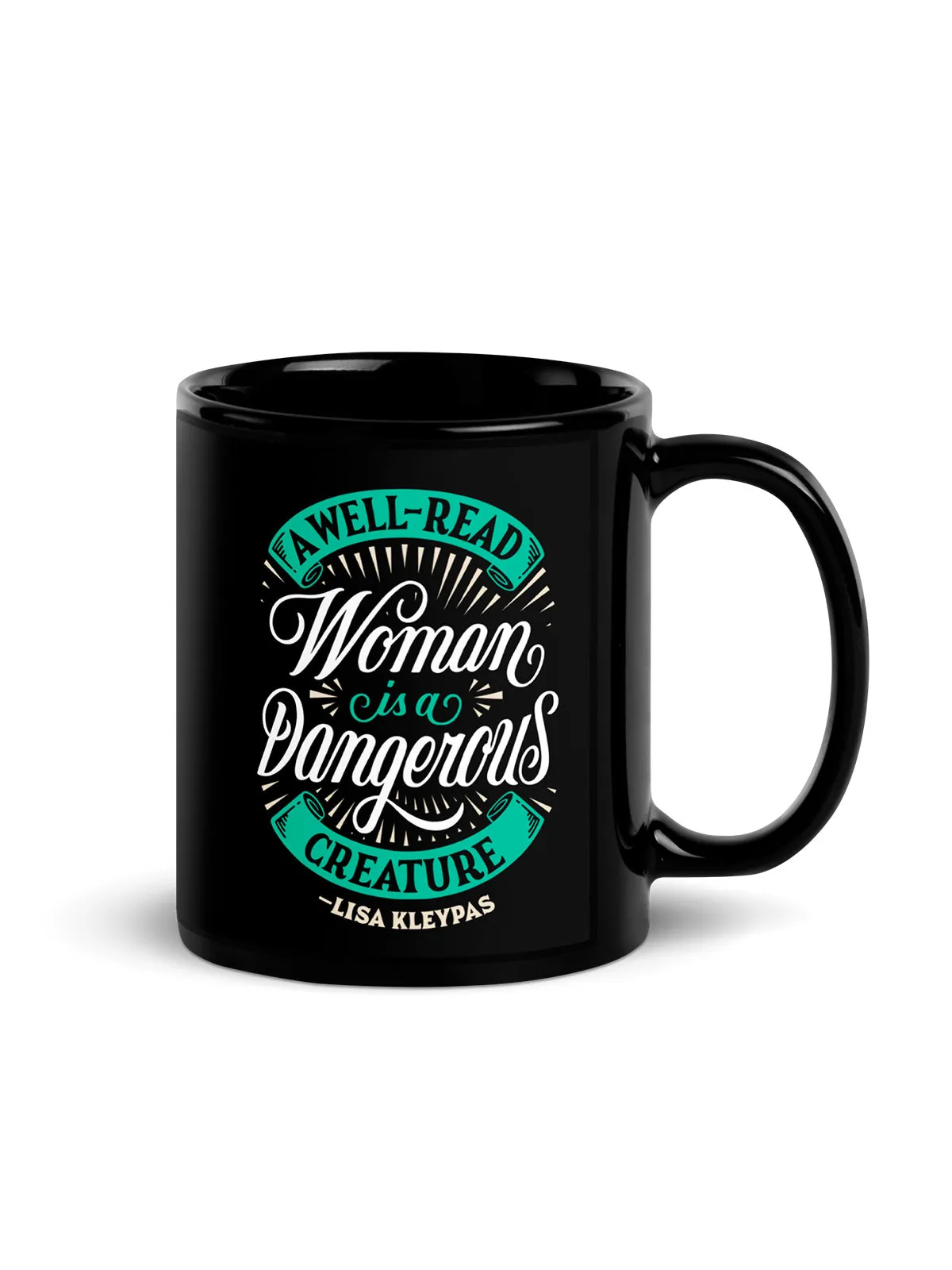 A Well-Read Woman is a Dangerous Creature Mug (Print Shop)