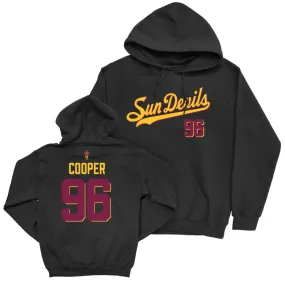 Arizona State Football Black Script Hoodie - Anthonie Cooper