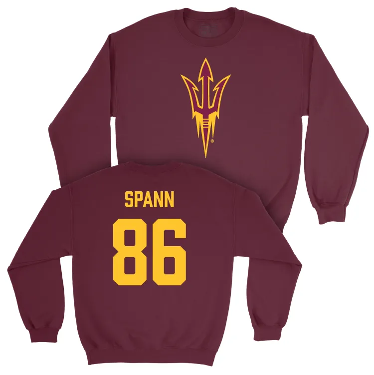 Arizona State Football Maroon Legacy Crew - Justice Spann