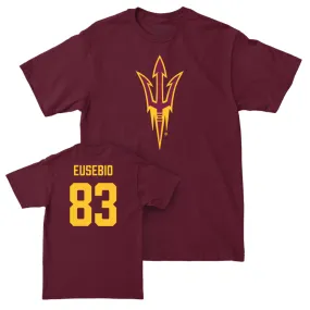 Arizona State Football Maroon Legacy Tee - Derek Eusebio