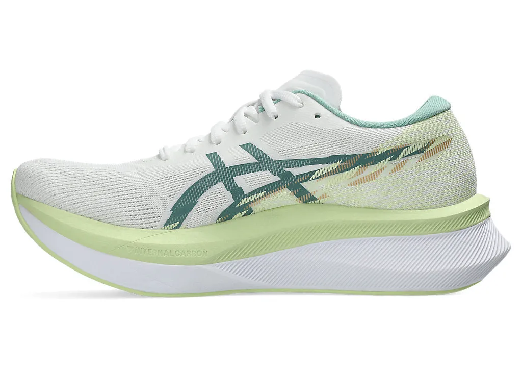 Asics Magic Speed 4 (B Width) - White/Celadon (Womens)