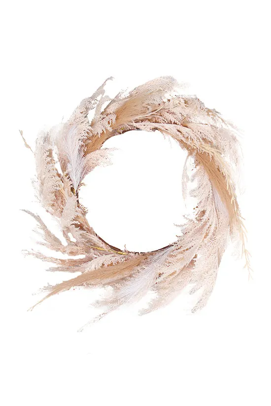 Beach Pampas Wreath