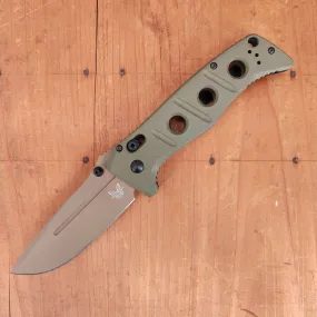 Benchmade 275FE-2 Adamas Drop Point CPM-Cruwear AXIS Lock Olive Drab G10 Handle