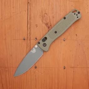 Benchmade 535GRY-1 Bugout Drop Point CPM-S30V AXIS Lock Ranger Green Grivory Handle