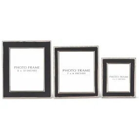 Black Leather Frame