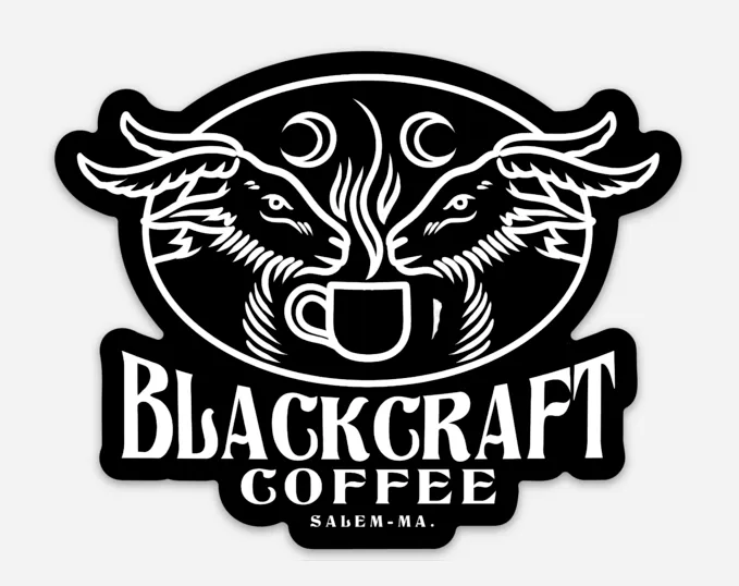 Blackcraft Coffee Logo - Die Cut Sticker