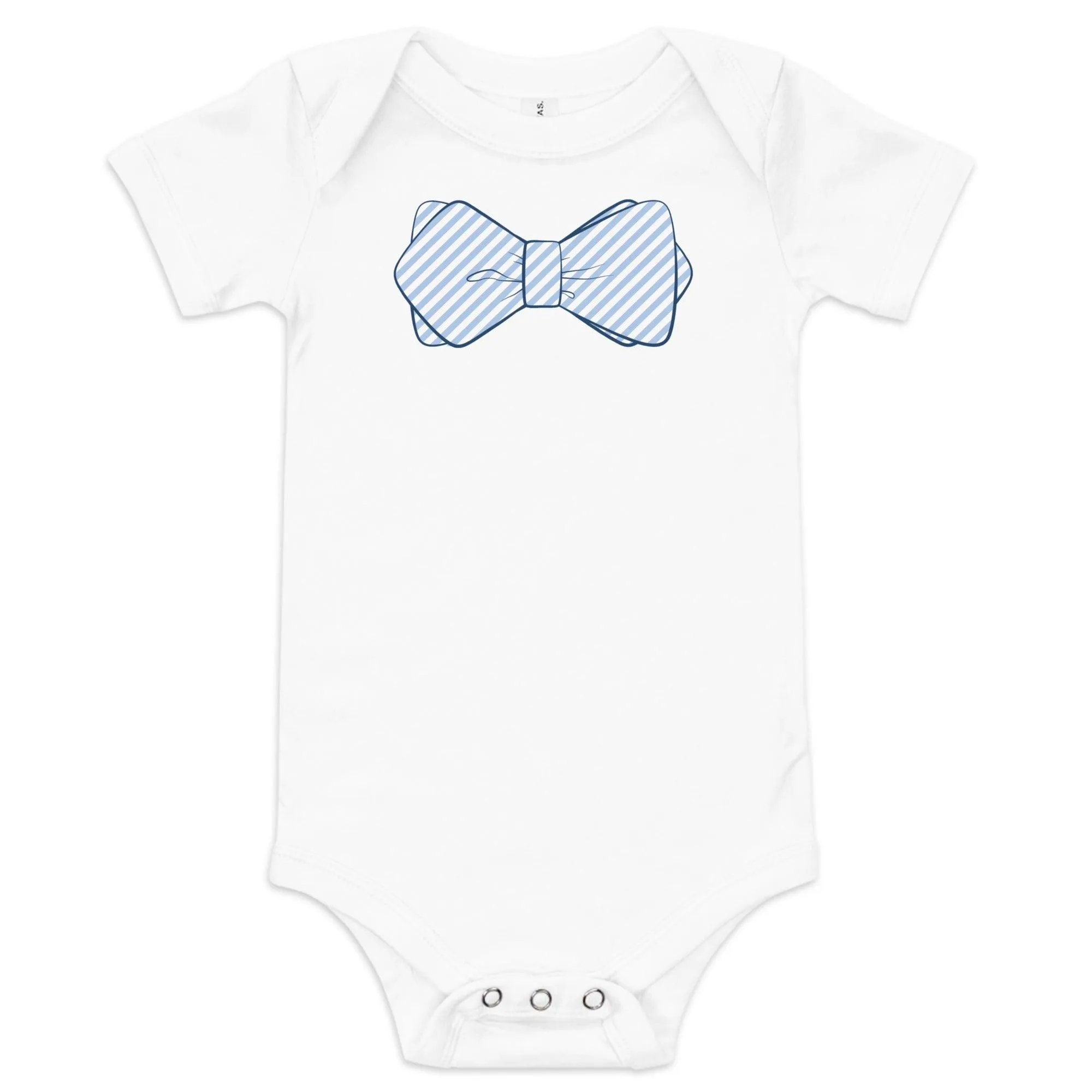 Blue Bowtie Onesie