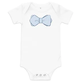 Blue Bowtie Onesie