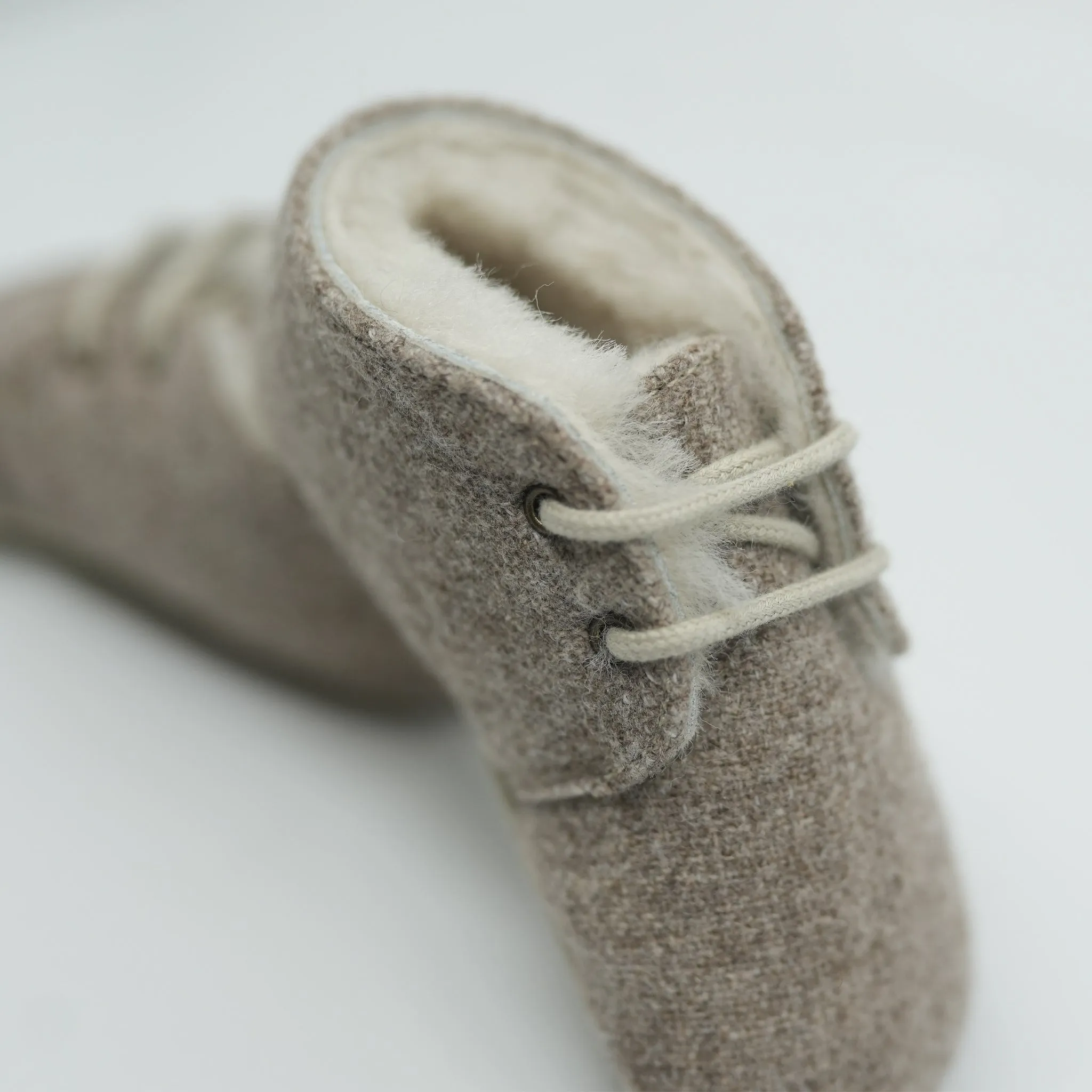 Bonpoint Bebe Little Grey Mocassin