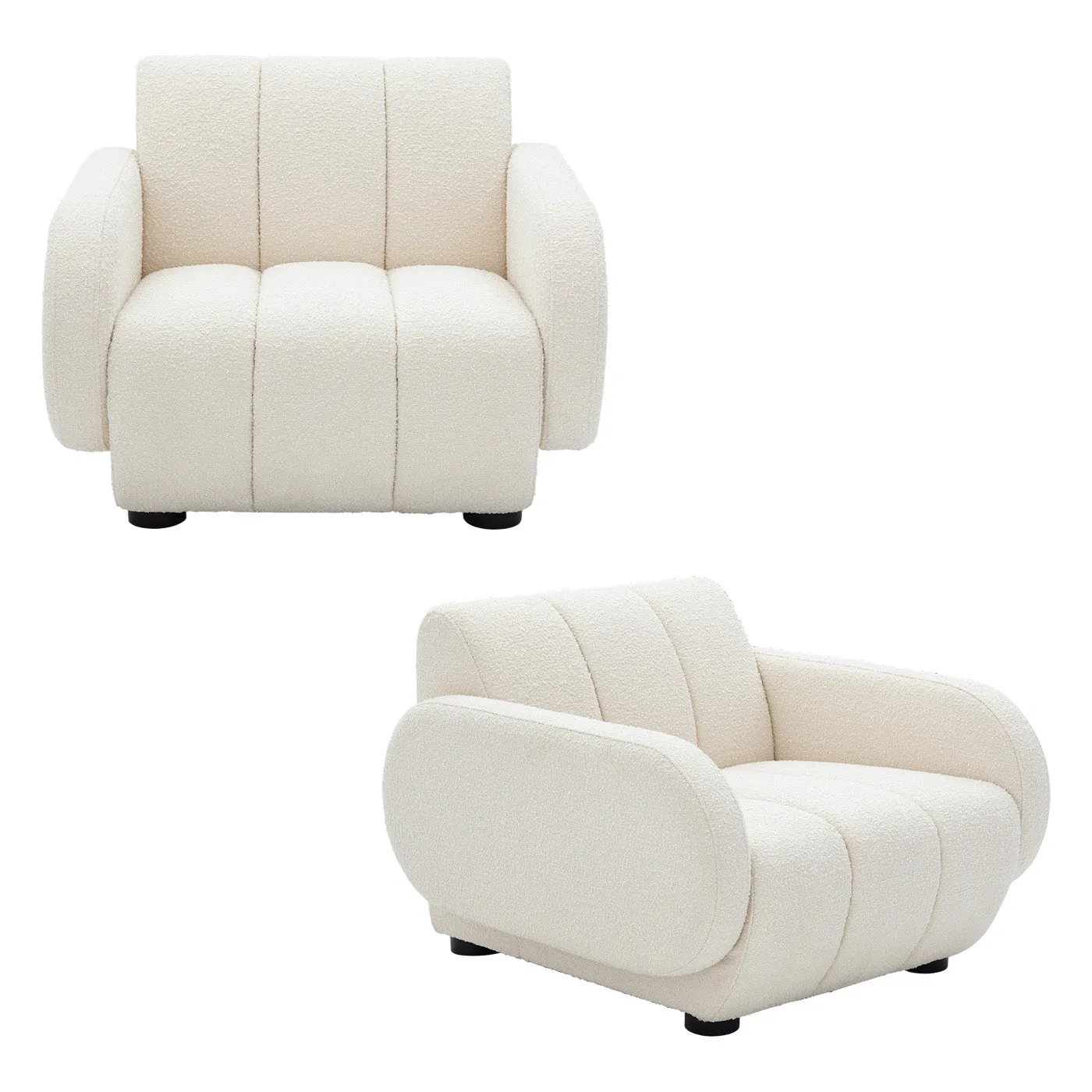 Brigitte Club Chair Bundle