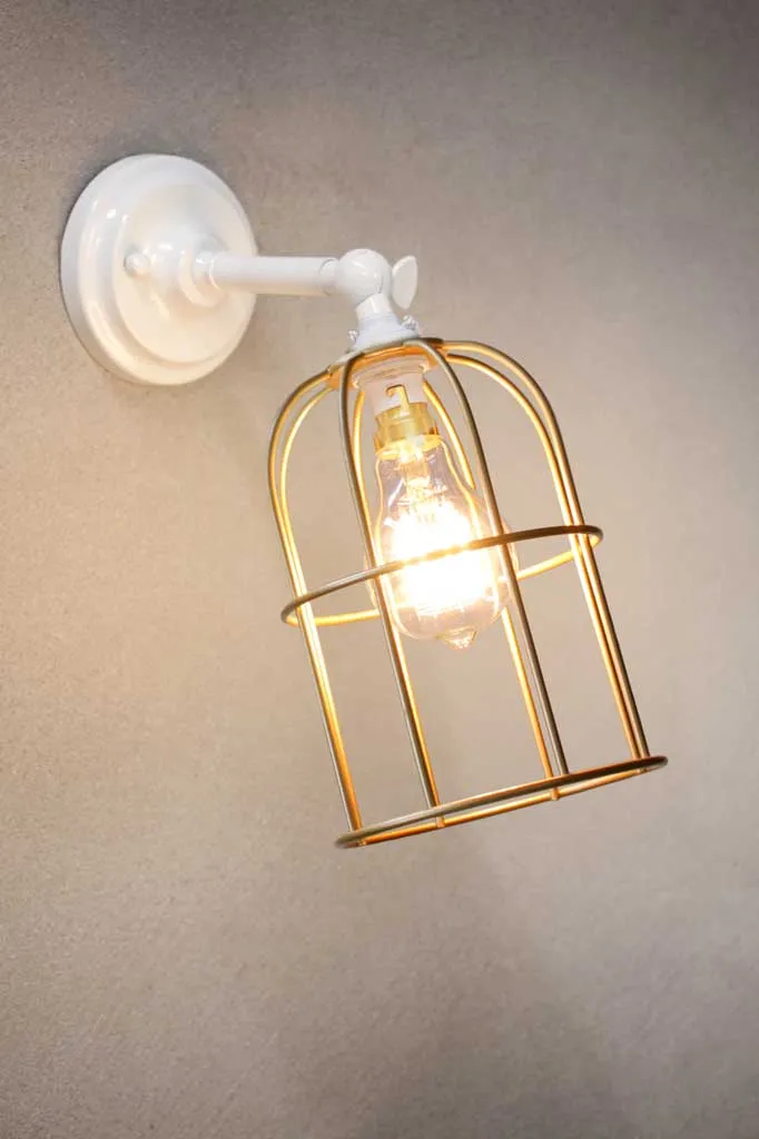 Cage Wall Light