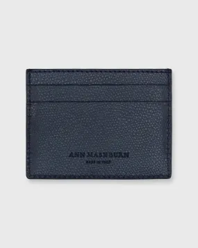 Card Holder in Midnight Leather