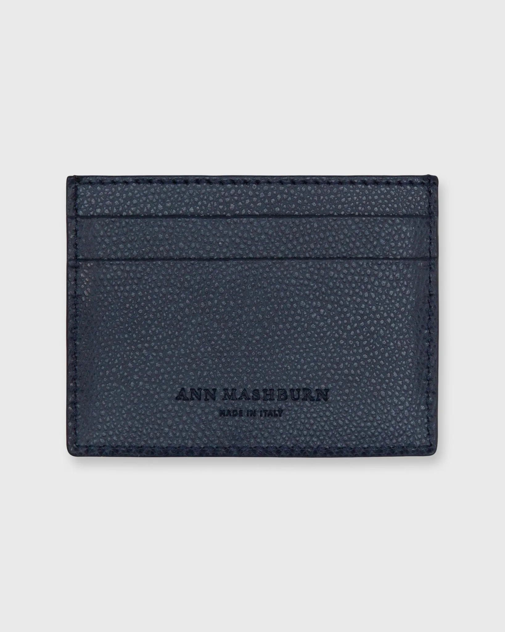 Card Holder in Midnight Leather