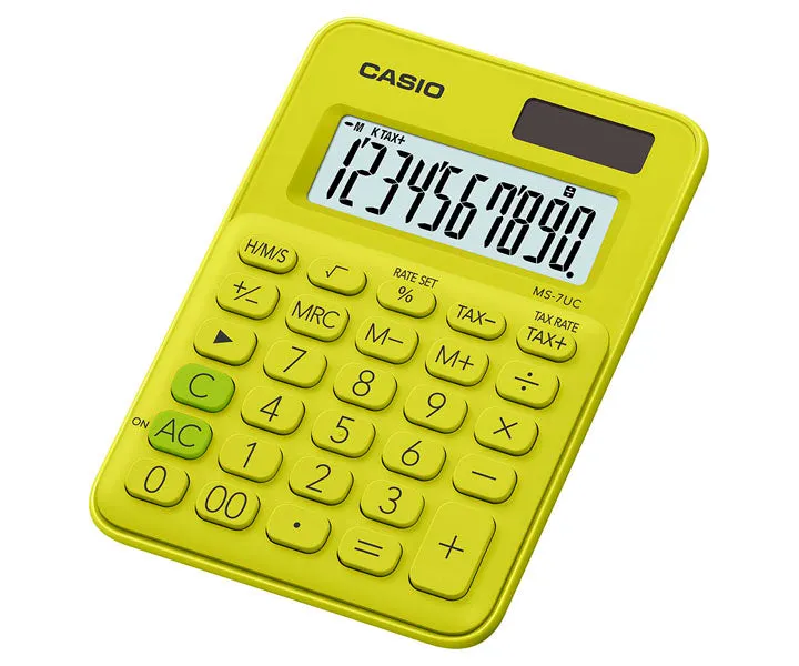 Casio Colorful Series Calculator MS-7UC