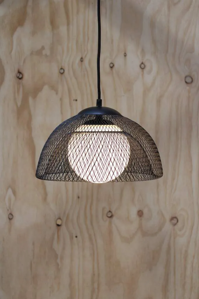 Crosswork Glass Pendant Light