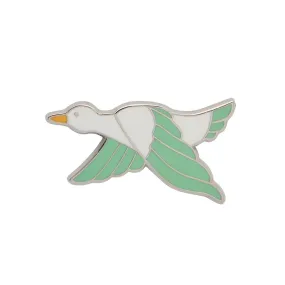 Dancing Duck Enamel Pin