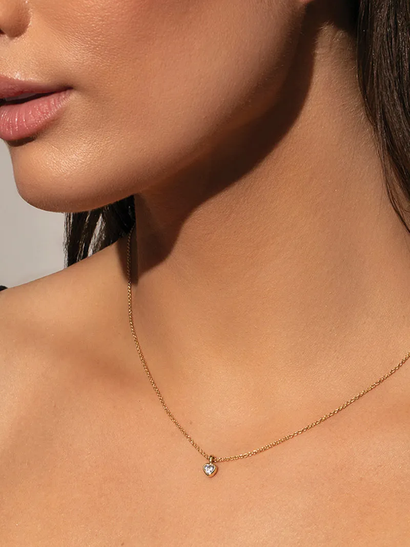 Diamond Heart Necklace