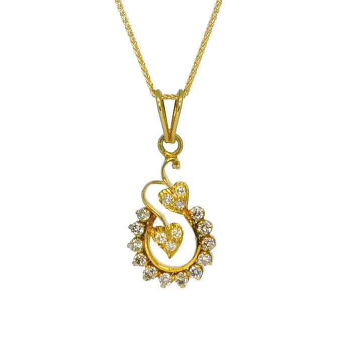 Diamond Horse Shoe Necklace