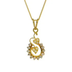 Diamond Horse Shoe Necklace