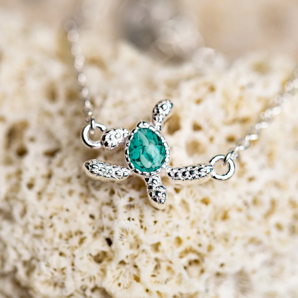 Dune x 4ocean Delicate Dune Turtle Anklet