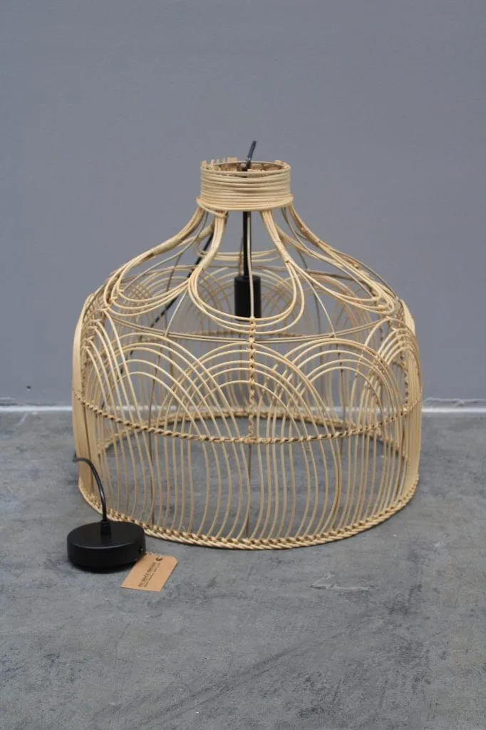 Eden Woven Rattan Pendant Light